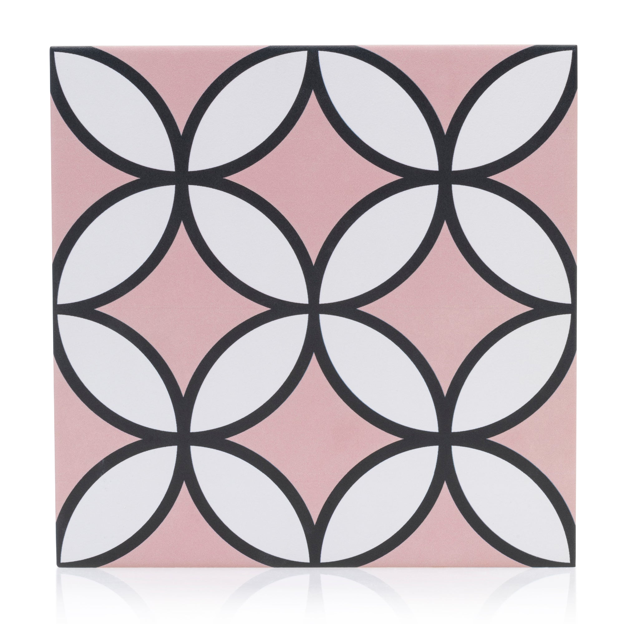 8x8 Bold Pink porcelain tile - Industry Tile